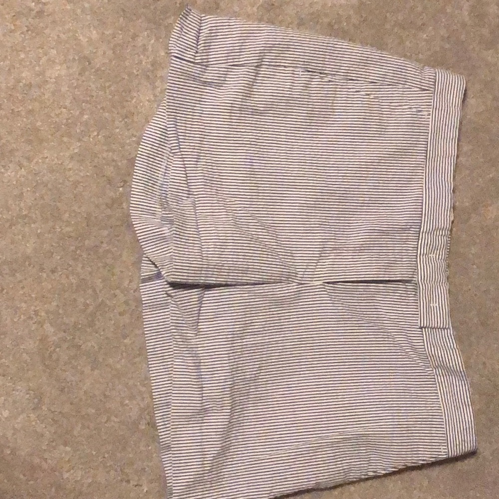 Size 8 pinstripe shorts